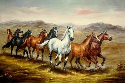 unknow artist Horses 07 Spain oil painting art